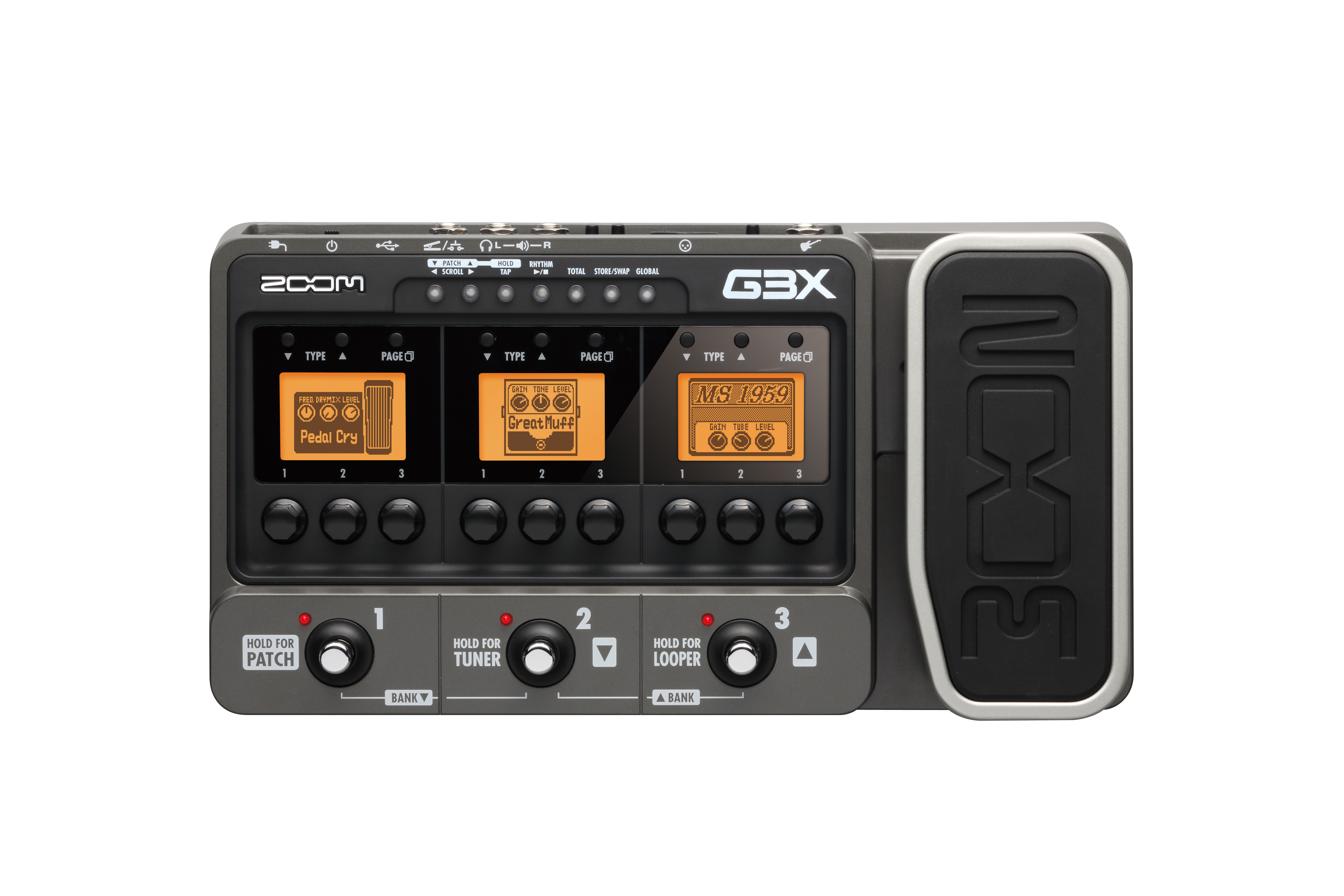 G3X Guitar Effects & Amp Simulator with Expression Pedal | Zoom