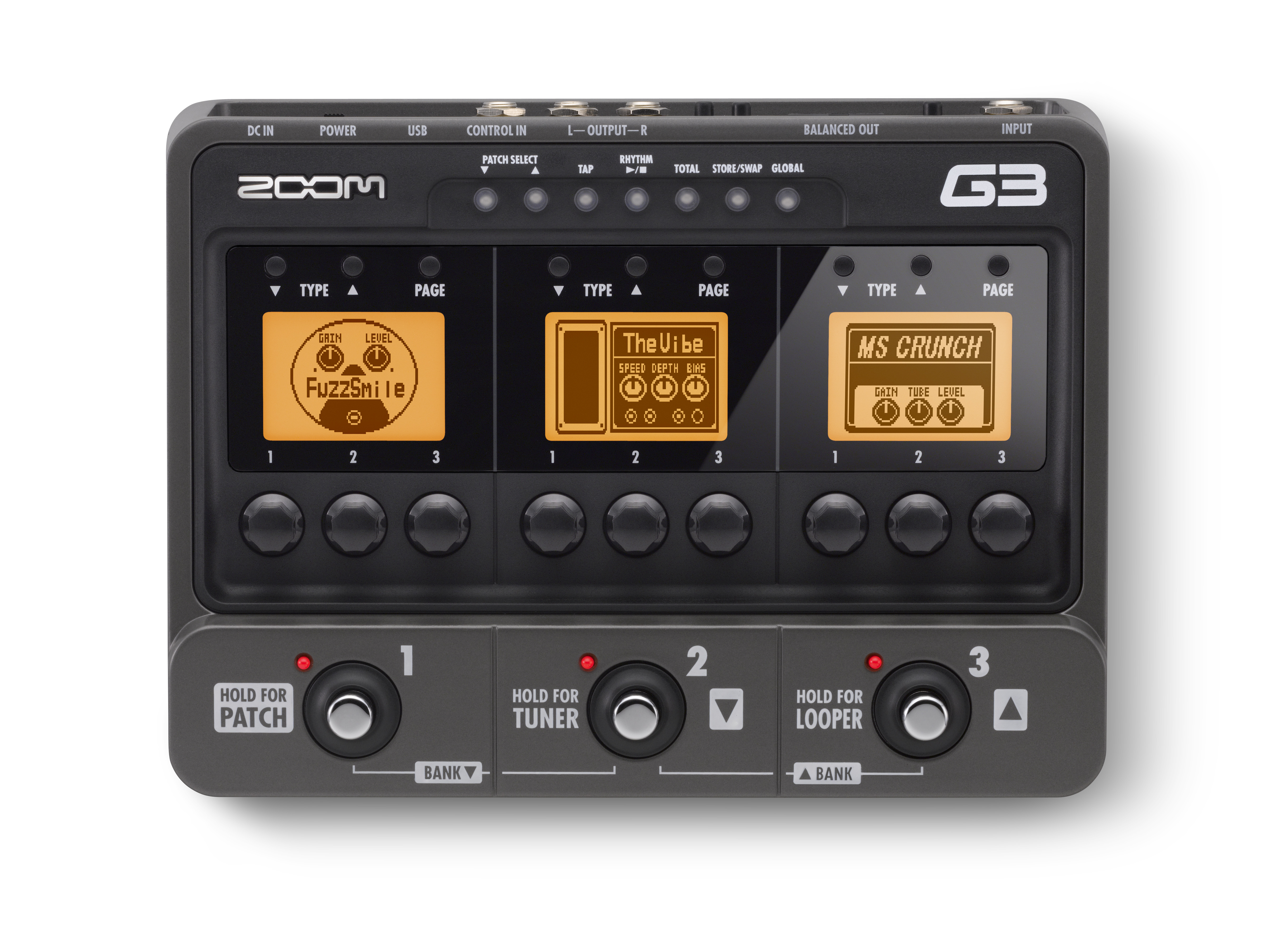 G3 Guitar Effects & Amp Simulator Pedal | Zoom