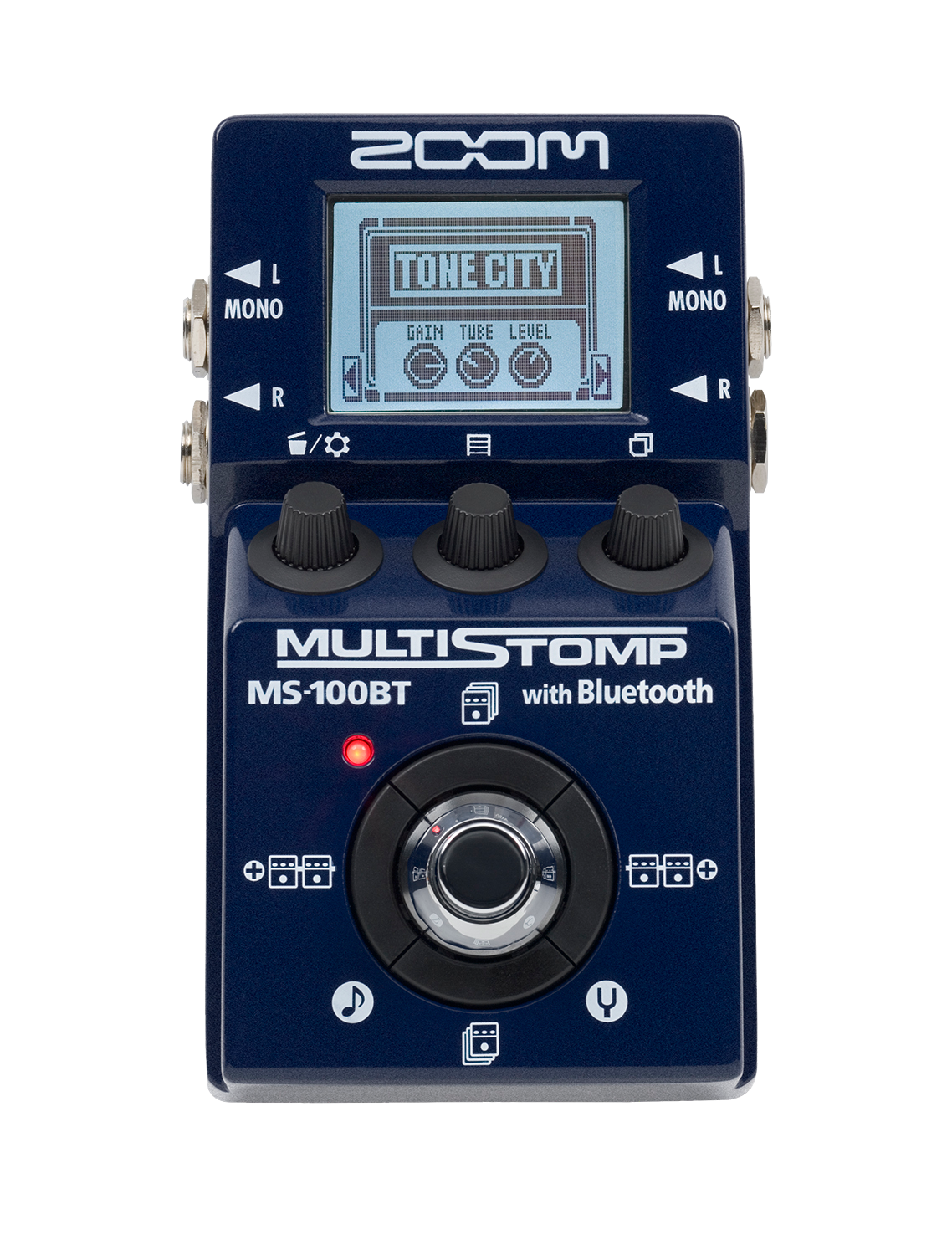 Zoom MS-100BT MultiStomp Guitar Pedal with Bluetooth | Zoom