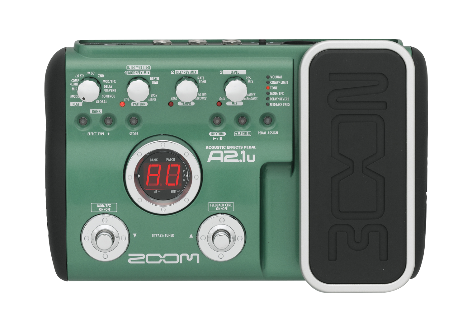 ZOOM A2 アコギ用マルチエフェクター 本物品質の - ギター