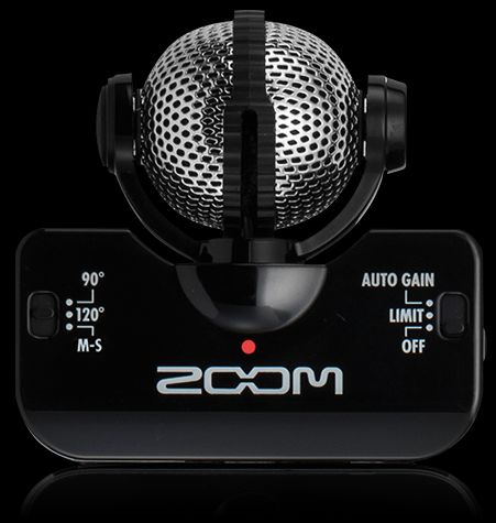 Zoom iQ5 Professional Stereo Microphone for iOS