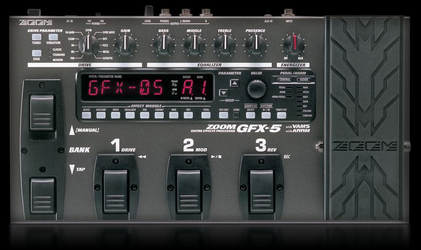 ギター GFX-5 Guitar Effects Processor | Zoom