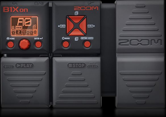 B1Xon Bass Effects Pedal with Expression Pedal | Zoom