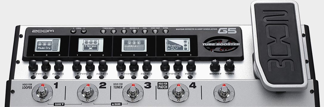G5 Guitar Effects & Amp Simulator Pedal | Zoom